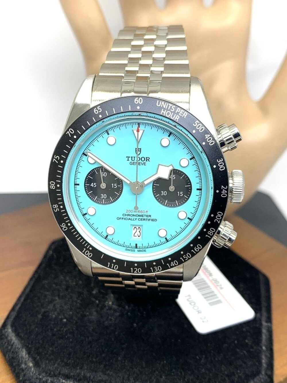2026 Tudor Flamingo Men's Watch 79360N Turquoise Dial Swiss Automatic Steel 41mm